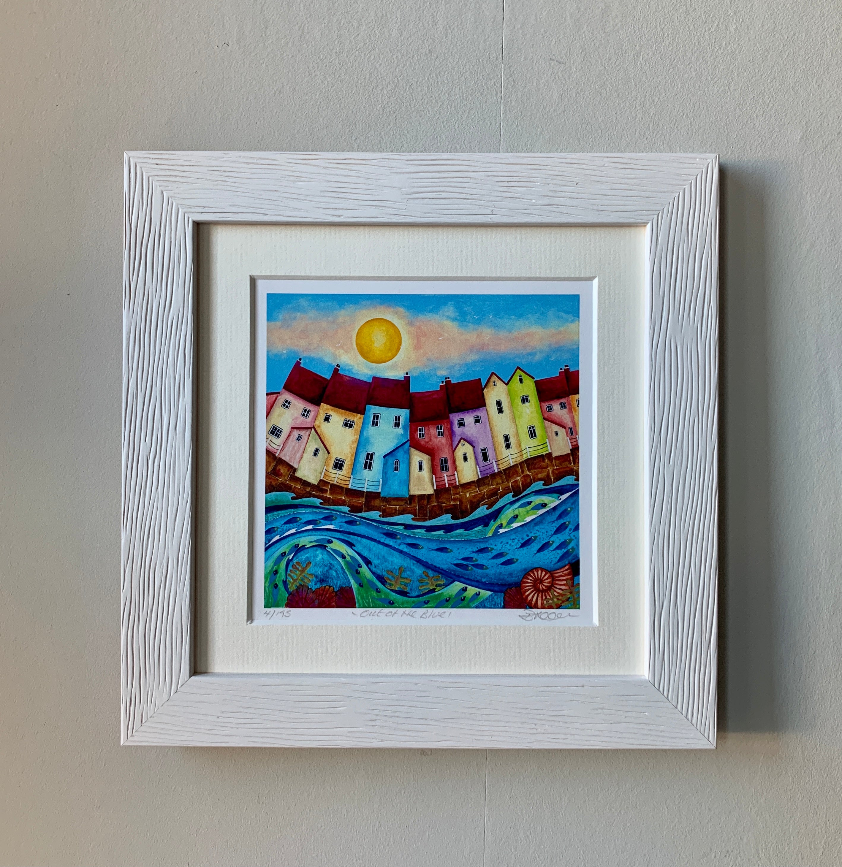 Out of the Blue - Framed Print