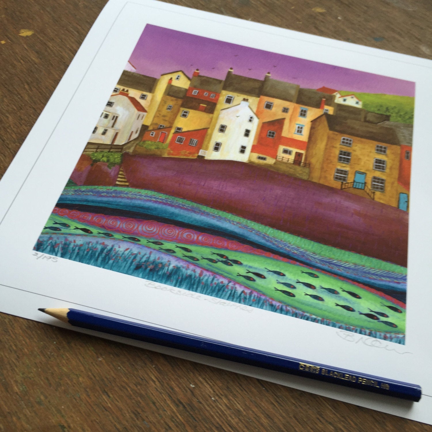 Beckside Staithes - Limited Edition Print