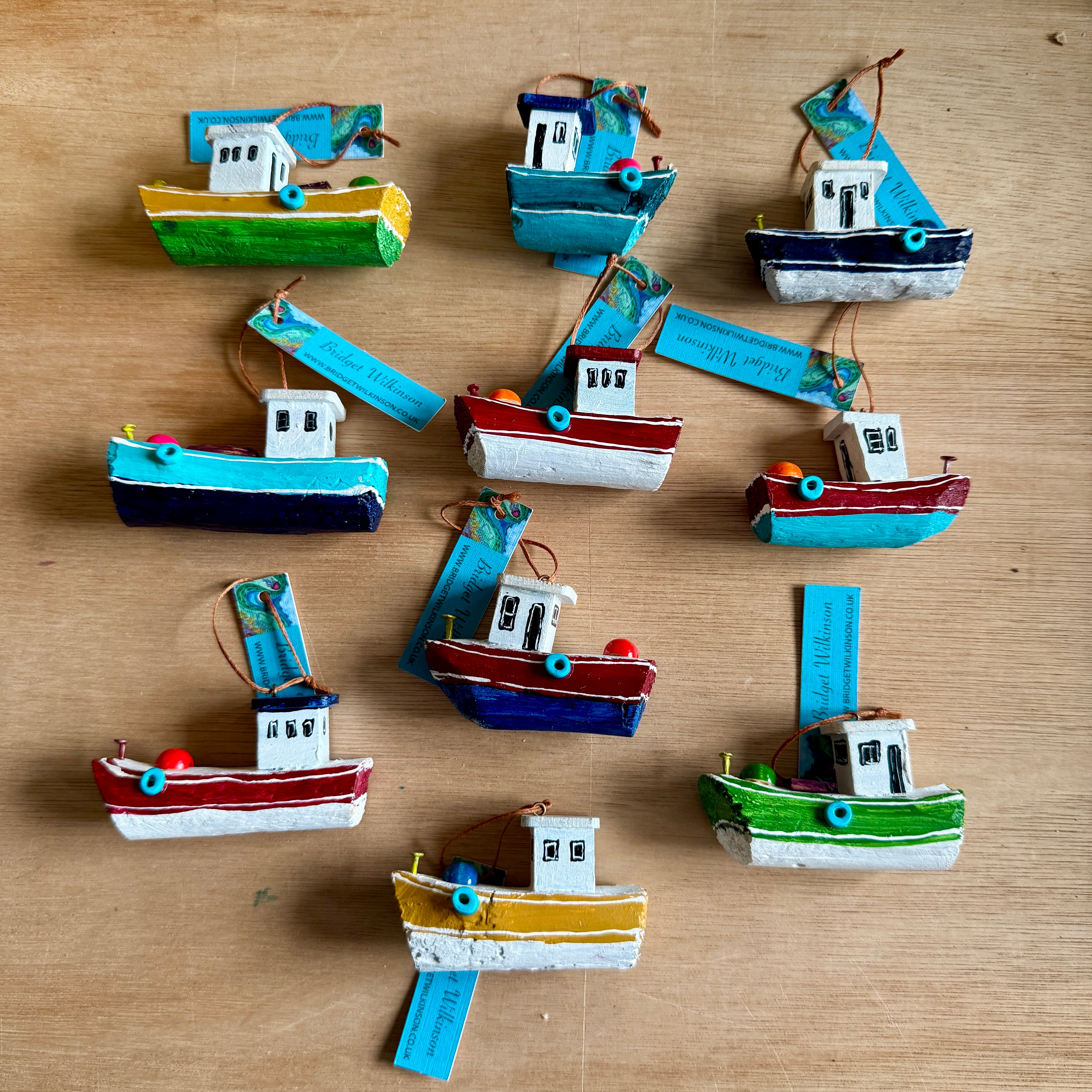 Whitby Fishing Cobble - Hangers