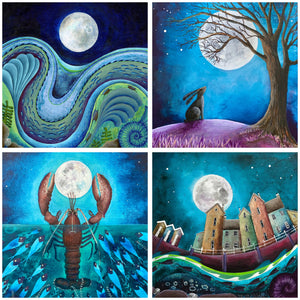 Art Card Set - Moon