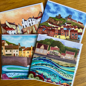 Art Card Set - RHB, Whitby, Staithes and Sandsend