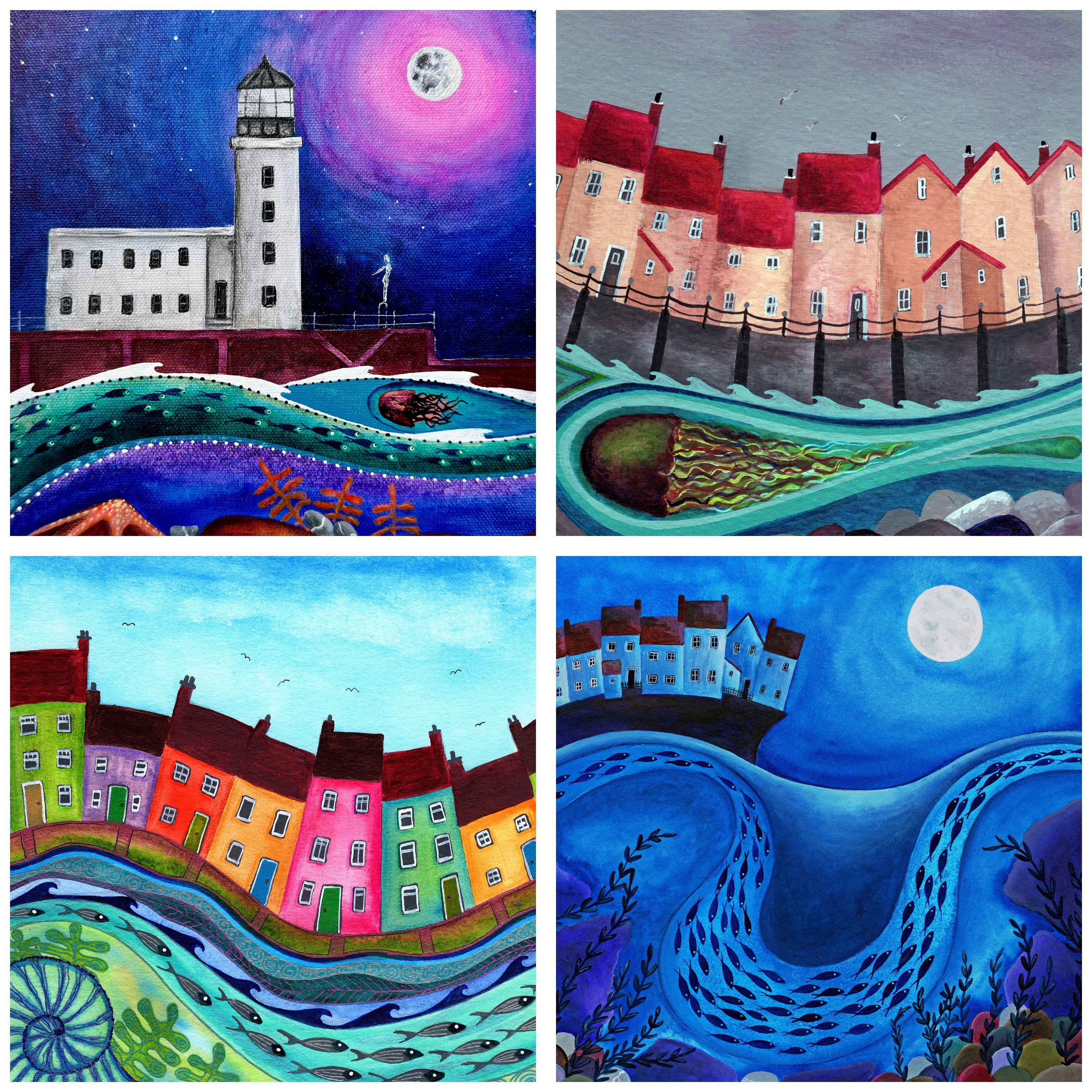 Art Card Set - Harbourside