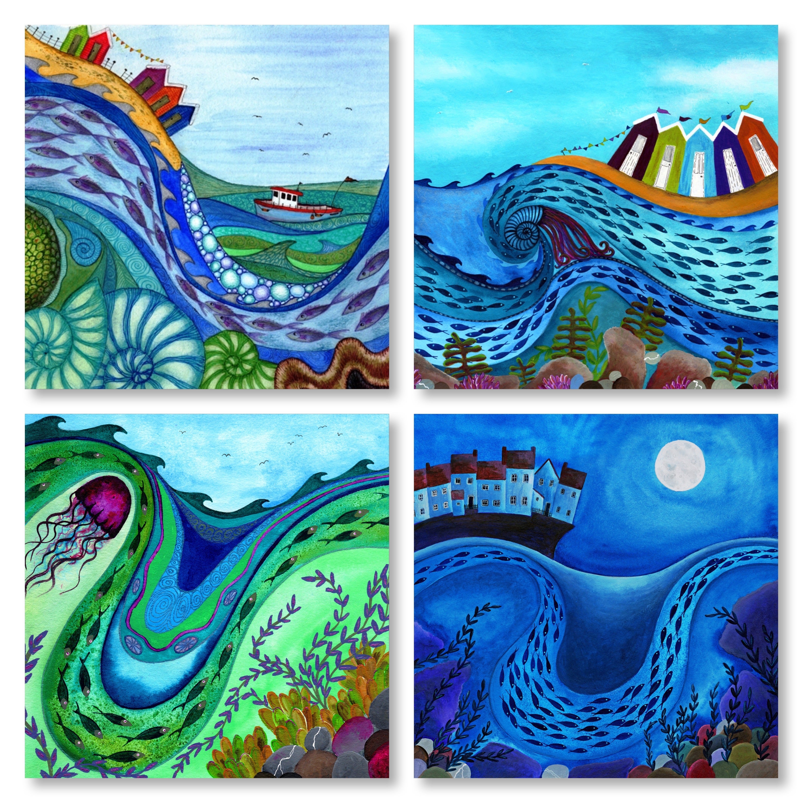 Art Card Set - Ocean