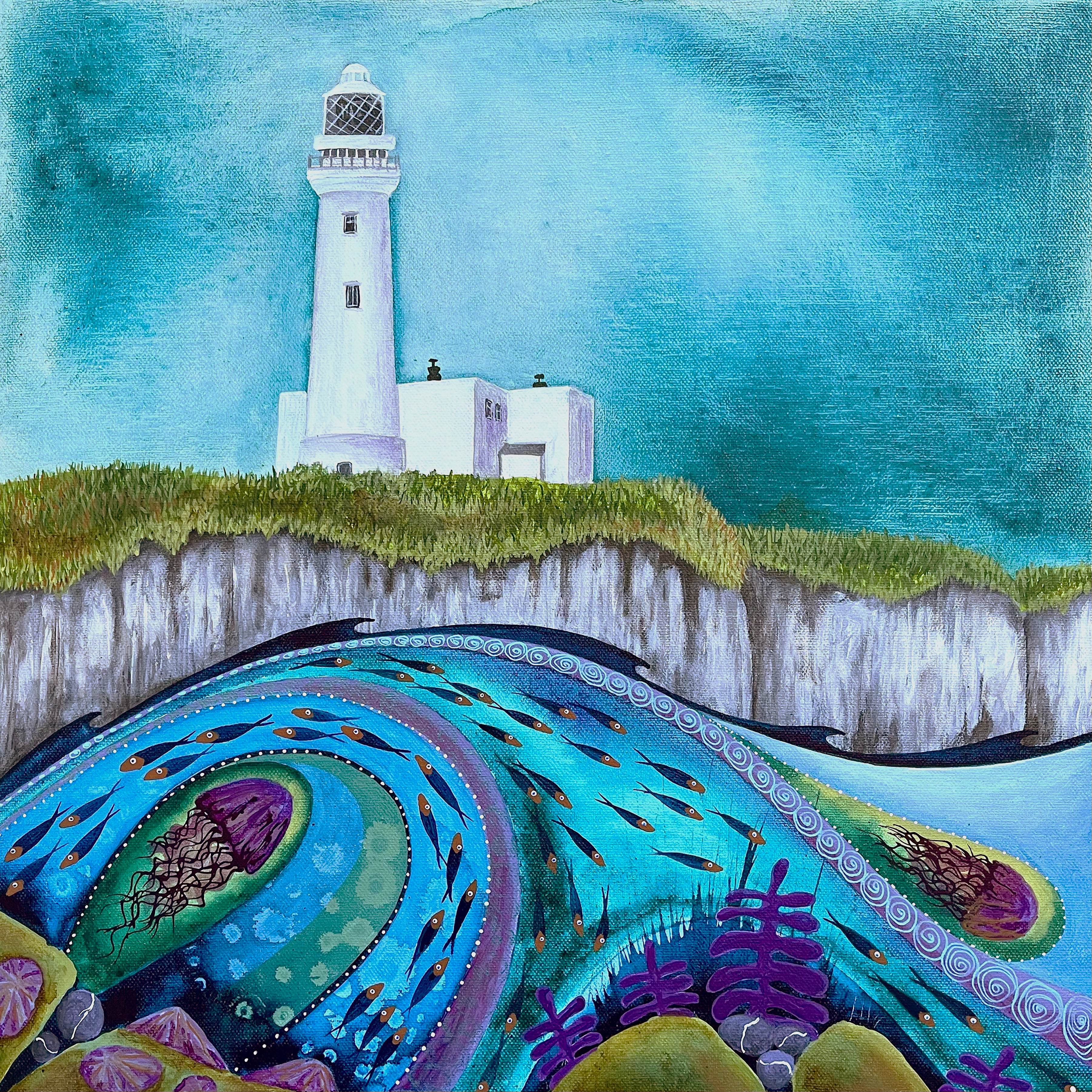 Storm Brewing - Flamborough - Limited Edition Print