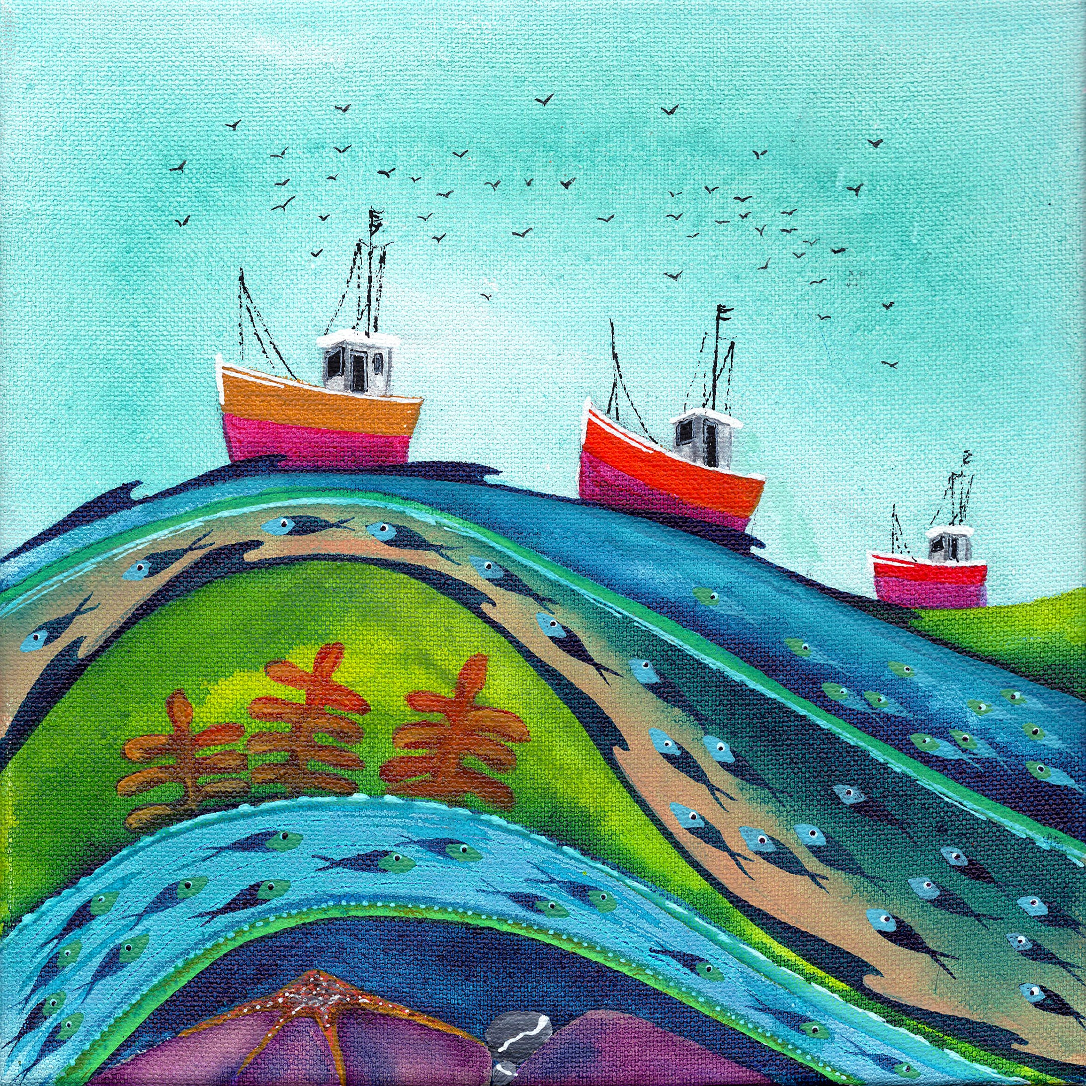 Three Ships - Limited Edition Print