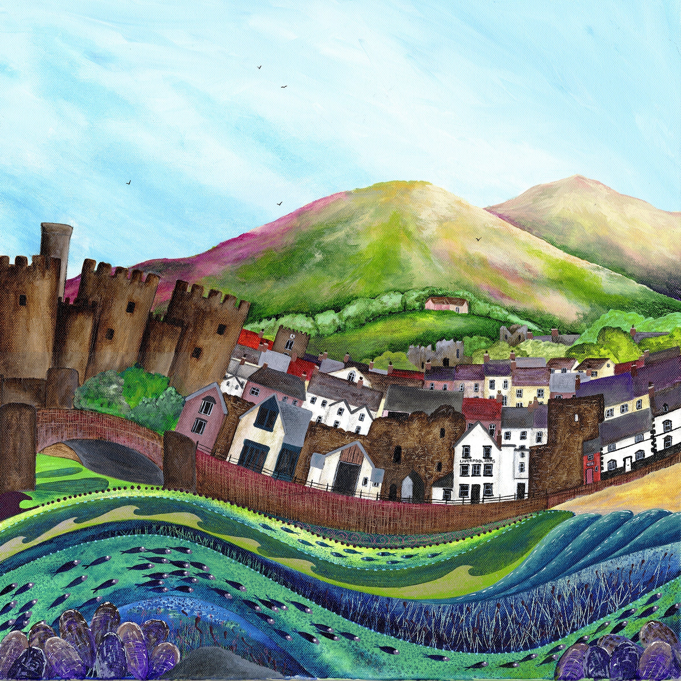 Conwy - Limited Edition Print